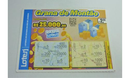 Raspa Loterj Grana de Mont�o